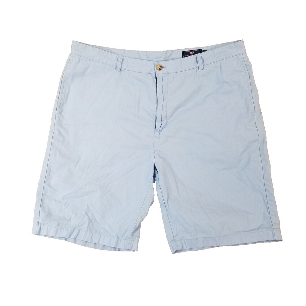 Vineyard Vines Bermuda shorts men's 42x11 blue cotton preppy Beach outdoor